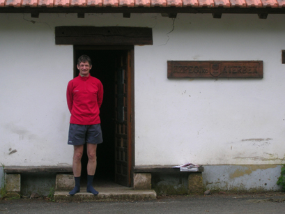 Devant le refuge
