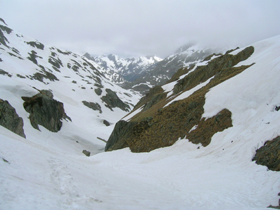 Campo-Plano dans la monte du col de Fache