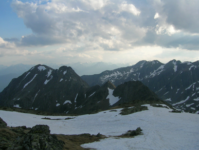 Vue du col de Calberrante