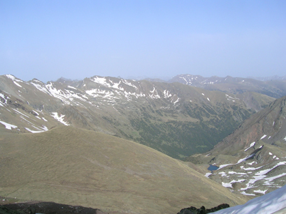 Vue est du col de Meners