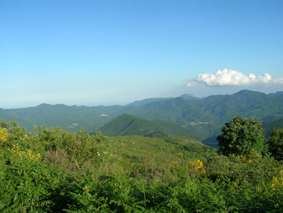 Descente vers Mont Ferrer