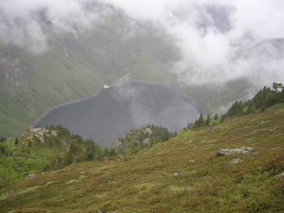 le lac d'Oo d'en haut
