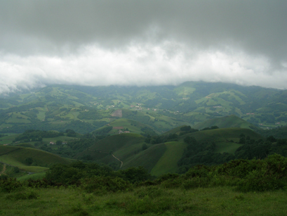 Environs du col de mizpira