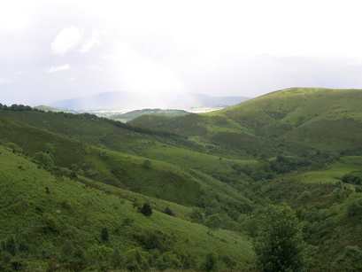 Le col d'Osin de haut