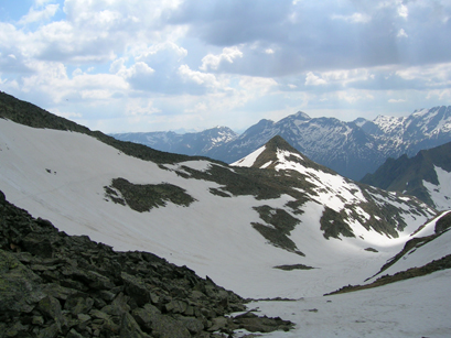 Passage avant le col de Certascan