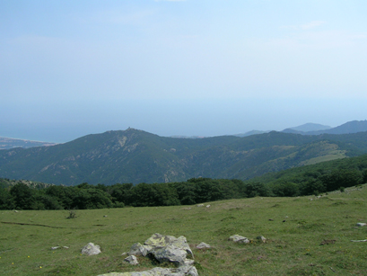 Vue du pic des 4 Termes