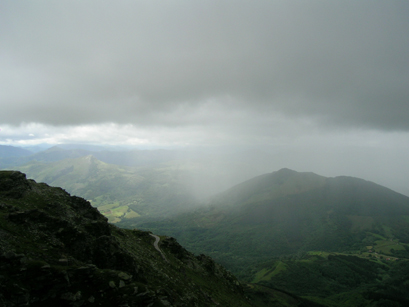 Vue de La Rhune