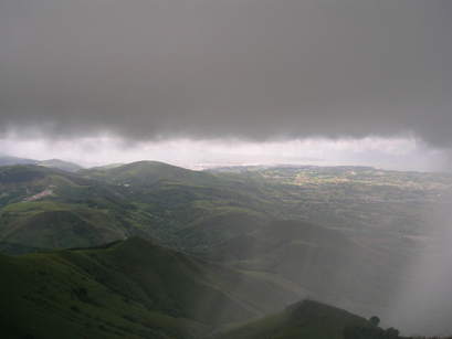 Vue de La rhune